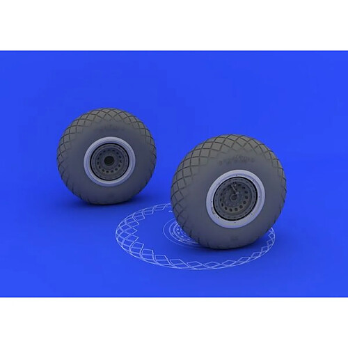 B-17 wheels for HK Models - 1:48e - Eduard Accessories