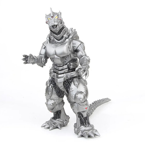 Universal Mecha Godzilla Vinyl Action Image Toys Modele Mobile(Argent)