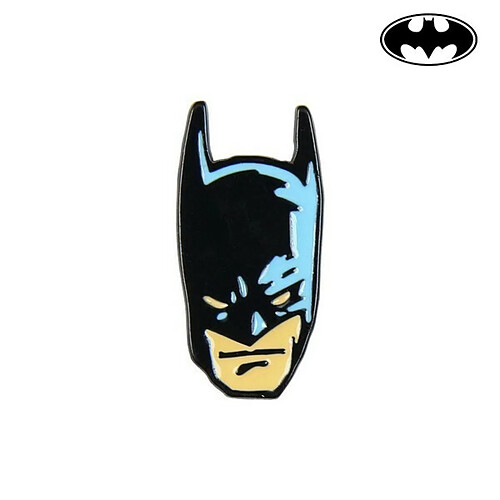 Broche Batman Métal Noir