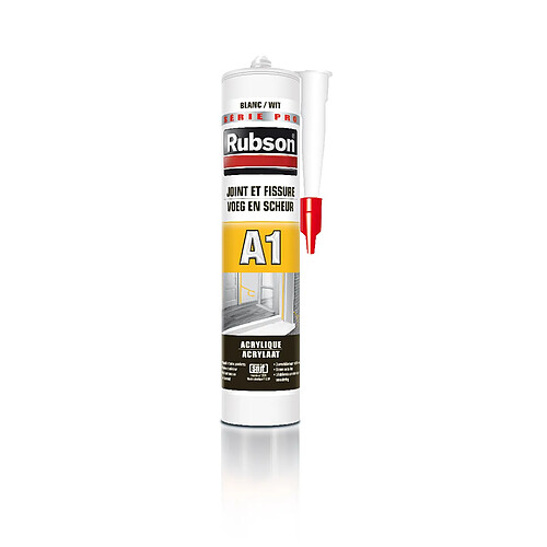 Pattex Mastic A1 joint et fissures façades RUBSON - 300 ml - blanc - 969103