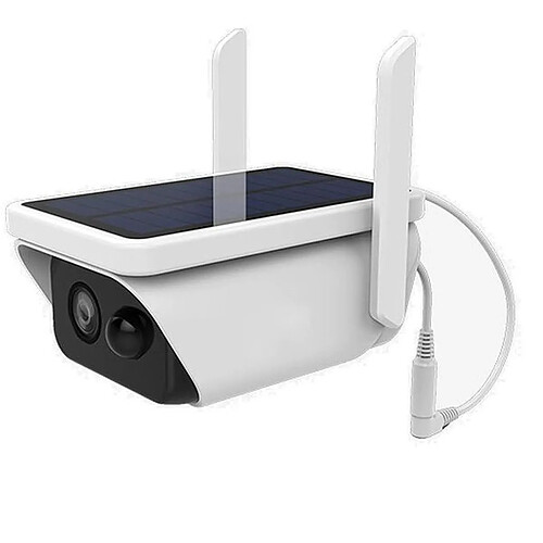 Totalcadeau Camera de surveillance Wifi et IP Waterproof à vision de nuit avec pa