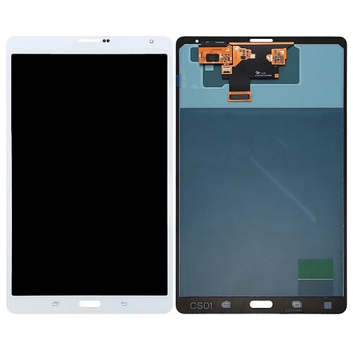 Wewoo Pour Samsung Galaxy Tab S blanc 8.4 LTE / T705 écran LCD + tactile Digitizer Assemblée pièce détachée