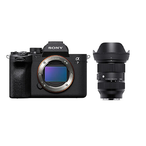 Sony A7 IV + Objectif Sigma 24-70mm f/2.8 DG DN Art pour Sony E