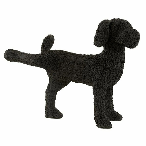 Paris Prix Statuette Chien Déco Max 58cm Noir