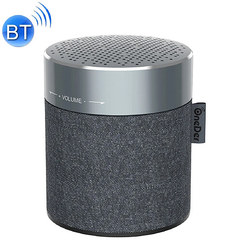 Wewoo Enceinte Bluetooth Haut-parleur sans fil Oneder V13 Miniprise en charge mains libresTF & FM et AUX Gris