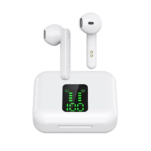 Universal Molo TWS Bluetooth 5.0 Casque sans fil Casque Bluetooth sans fil avec microphone Casque de sport Touch Control Téléphone Bouchons d'oreille Bouchons d'oreille