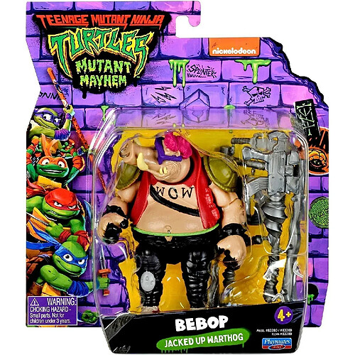 Teenage Mutant Ninja Turtles Figurine Tortue Ninja Mutant bebop jacked up warthoh