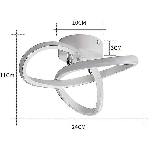 Universal Lampe moderne LED plafond lampe modèle créatif plafond balcon lampe de ventilation page d'accueil