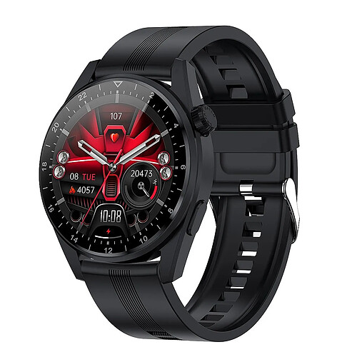 Yonis Montre Connectée Luxe Voix Bluetooth IP68