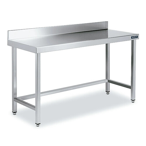 Table Inox de Travail avec Dosseret Gamme 900 - Distform