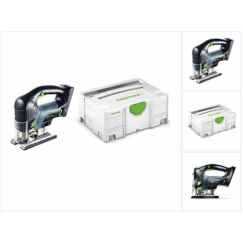 Festool PSBC 420 Li EB Basic Scie sauteuse sans fil CARVEX avec boîtier Systainer - sans Batterie ni Chargeur ( 201379 )