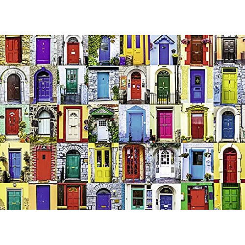 Ravensburger Doors of the World Puzzle 1000 piAces pour adultes - chaque piAce est unique, la technologie Softclick signifie que les piAces semboAtent parfaitement