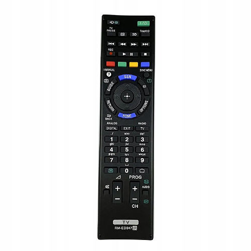 GUPBOO Télécommande Universelle de Rechange Pour téléviseur SONY Bravia RM-ED047 KDL-40HX750 KDL-46HX850