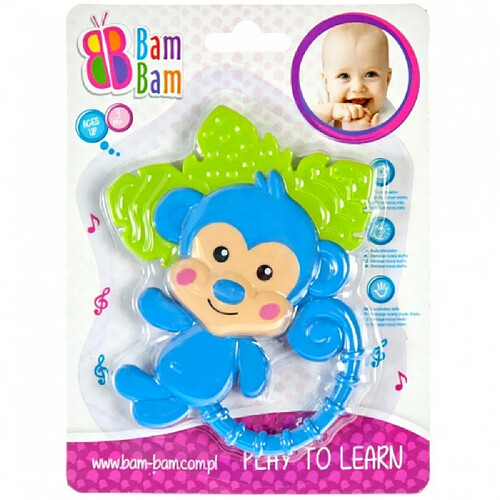 Bam Bam - Hochet pour bébé " SINGE "