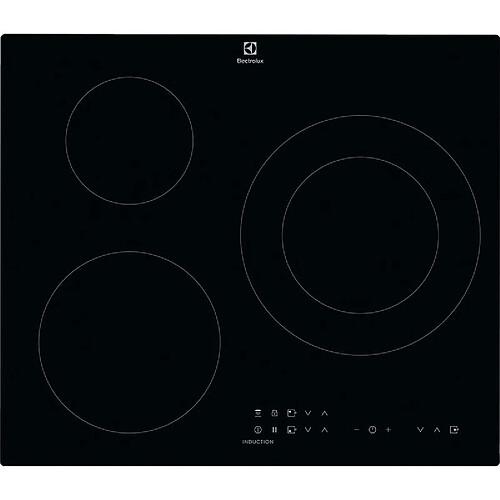 Table induction ELECTROLUX LIT60336 3 foyers Noir