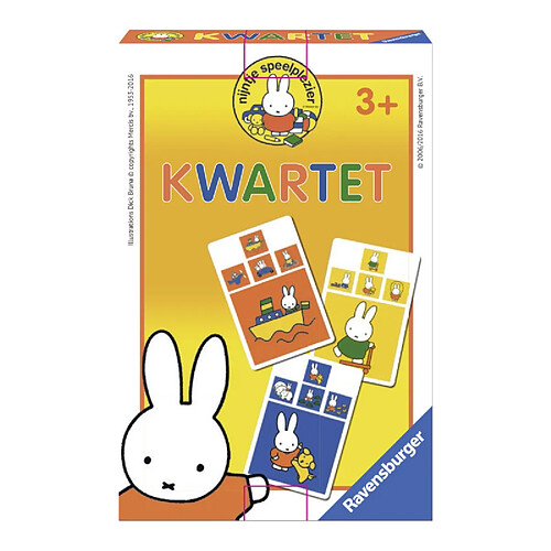 RAVENSBURGER Miffy Quartet Discover World