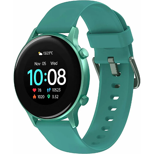 Vendos85 Montres Connectées Femmes Hommes Smartwatch avec Moniteur D'Activité D'OxygèNe vert