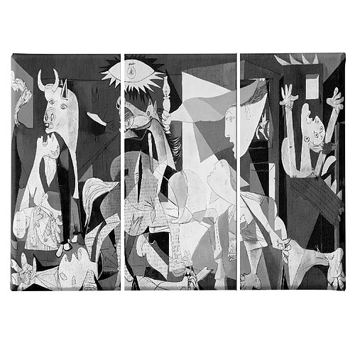 EPIKASA Impression sur Toile Guernica