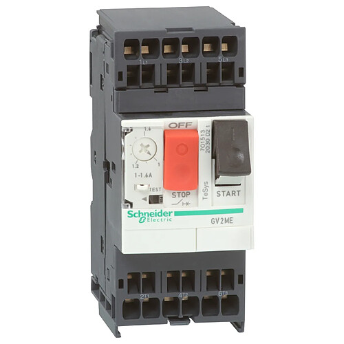 disjoncteur moteur - tesys gv2me - 2.5 à 4a - schneider electric gv2me083