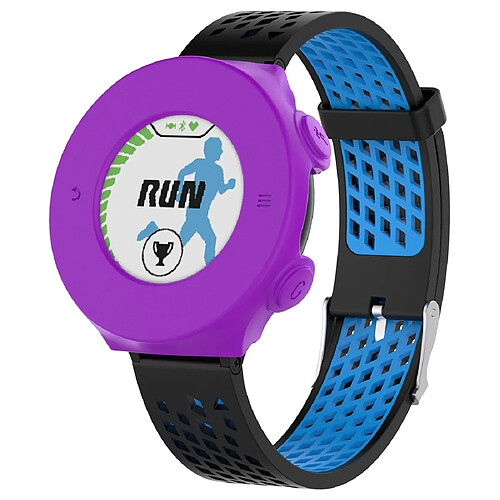 Wewoo Protection écran Étui de en silicone Smart Watch pour Garmin Forerunner 620 Violet