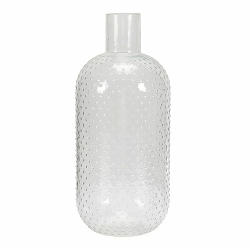 Paris Prix Vase Design en Verre Bulle 35cm Transparent