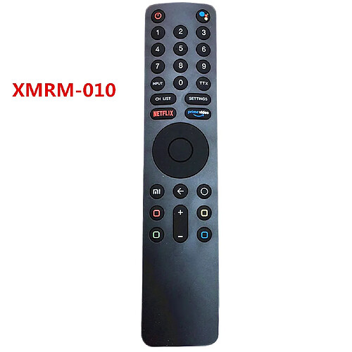 Universal Télécommande vocale XMRM-010 pour Xiaomi TV 4S Smart TV |(Le noir)