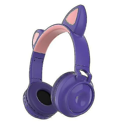 Universal ZW-028 casque bluetooth sans fil pour chat lumineux