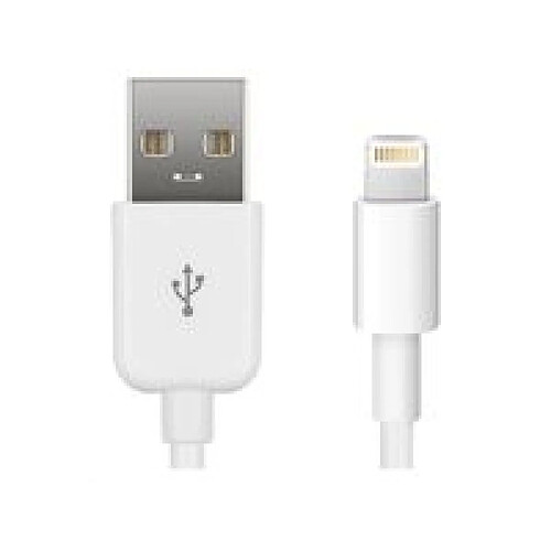 Disney Microconnect LIGHTNING1 1m USB A Mâle Mâle Blanc câble USB - câbles USB (1 m, USB A, 2.0, Mâle/Mâle, Blanc)