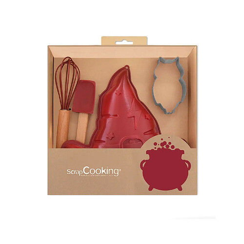 Scrapcooking Coffret pâtisserie pour enfants - Ustensiles Sorcier