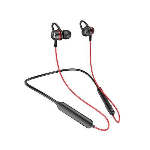 LUUCOZK Écouteurs sans fil Bluetooth 5.0 Sports Dynamic Neckband pour le sport Rouge