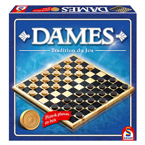 Cstore Dames bois tradition - jeu de société - SCHMIDT AND SPIELE