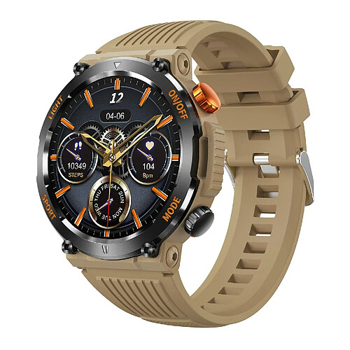 Yonis Montre Connectée Bluetooth 1.46' Suivi Santé 100+ Sports Waterproof