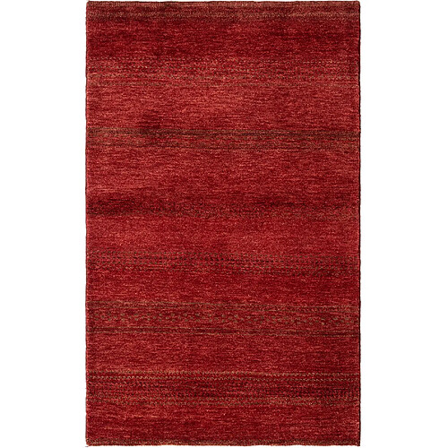 Vidal Tapis de laine 152x93 rouge Juma