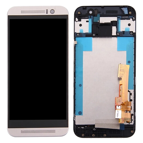 Wewoo Pour HTC One M9 LCD or et argent écran + tactile Digitizer Assemblée avec cadre sur pièce détachée