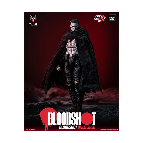 Threezero Valiant Comics - Figurine FigZero S 1/12 Bloodshot Unleashed 15 cm