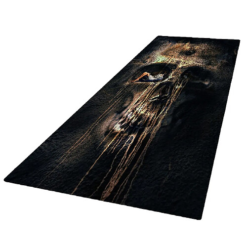 Tapis de tapis de tapis de plancher anti-dérapant pour tapis de salon 3D