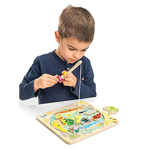 Tender Leaf- Jeu d'apprentissage Pêche Magnétique Multicolore (1)