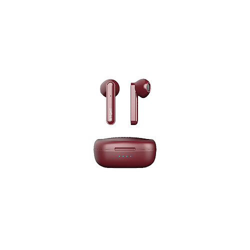 RYGHT ALFA - Ecouteurs sans fil Bluetooth avec Boitier pour "Nokia X20" (ROUGE)