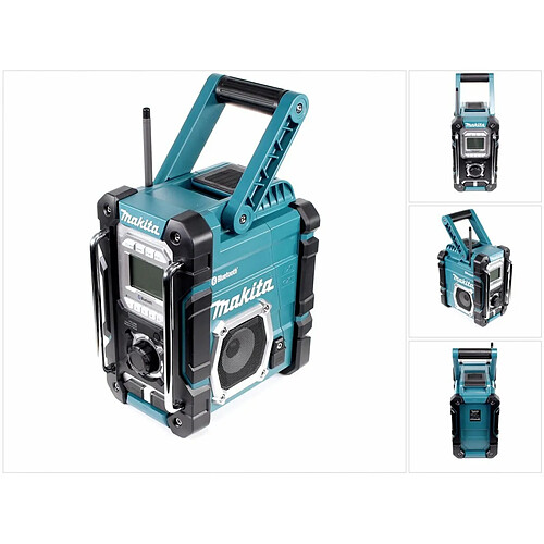 Makita DMR 108 Z Radio de chantier Bluetooth 7,2 - 18 V Solo - sans batterie, sans chargeur