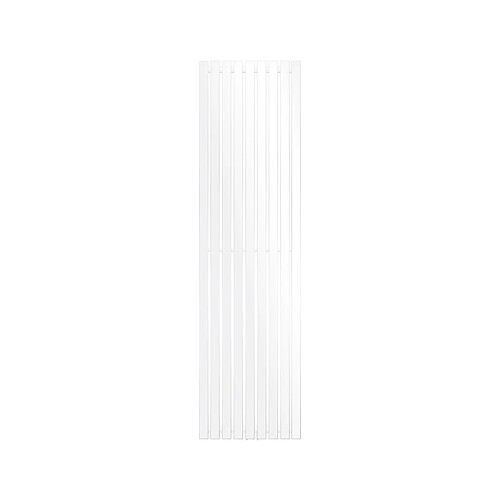 ECD Germany Radiateur vertical Stella Design - 480 x 1800 mm - Blanc - Radiateur sèche-serviettes pour salle de bain