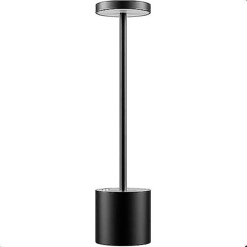 Universal Lampe de table LED sans fil recharge USB portable (noir)