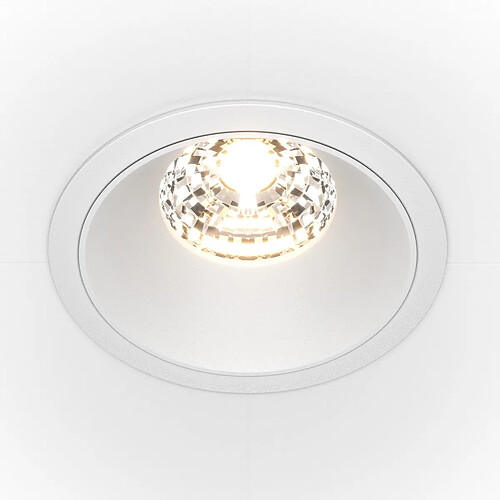 MAYTONI Downlight Encastré Rond Dimmable Blanc, 1250lm, 4000K