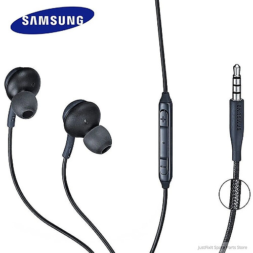 GUPBOO écouteurs pour smartphone samsung galaxy s8 s9 s10 écouteurs samsung EO-IG955 casque filaire intra-auriculaire 3,5 mm pour AKG