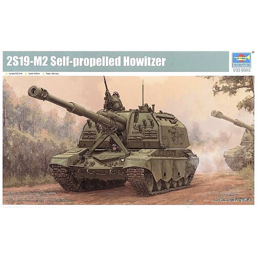 Trumpeter Maquette Char 2s19-m2 Self-propelled Howitzer