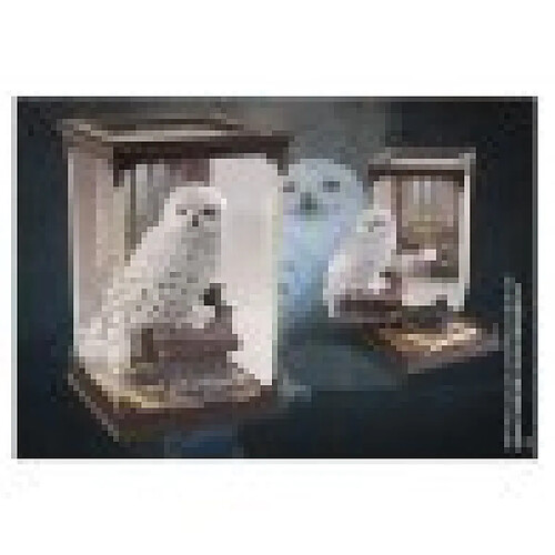 Noble Collection - Statue Harry Potter Magical Creatures - Hedwige - Matière résine- Présentée dans sa vitrine personnalisée- Vendu sous boite carton- Taille 19cm