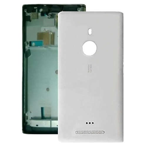 Wewoo Coque arrière blanc pour Nokia Lumia 925 pièce détachée remplacement de la couverture arrière de la batterie