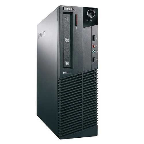 PC Lenovo ThinkCentre M81 SFF Intel i5-2400 RAM 4Go Disque 1To Windows 10 Wifi · Occasion