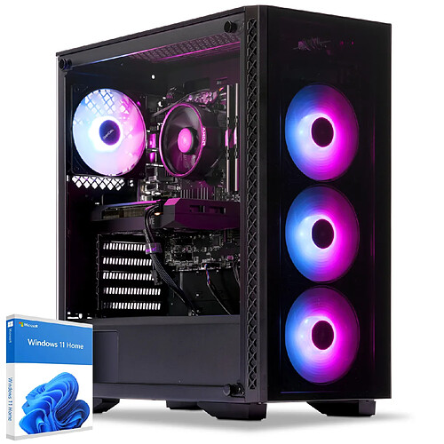 Sedatech PC Gaming • AMD Ryzen 7 5700X • RTX3060 • 16 Go RAM • 500Go SSD M.2 • 2To HDD • Windows 11