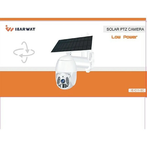 IEARWAT Caméra Wifi panneau solaire