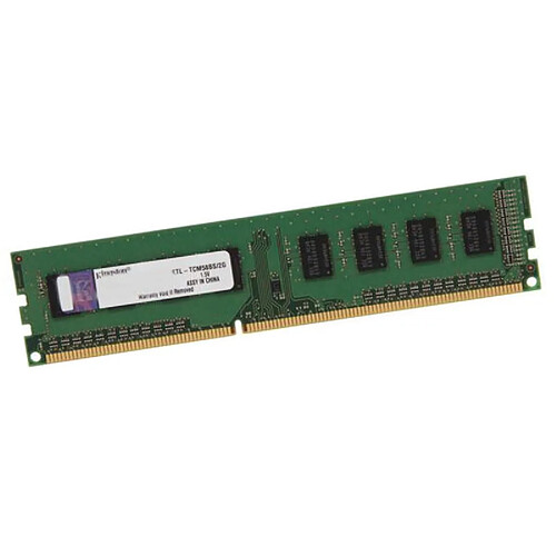 2Go RAM PC Bureau KINGSTON KTL-TCM58BS/2G 240-PIN DDR3 PC3-10600U 1333Mhz CL5 · Occasion